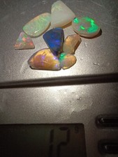 RED★GEM★COLOR★ Opale Naturale ★Australian Rough Opal ★ Lightning Ridge ★ 6ct.