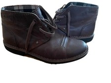 scarponcini Clarks, Originali Cuoio Marrone.