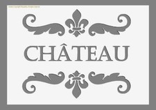 Stencil Shabby Chic Mylar