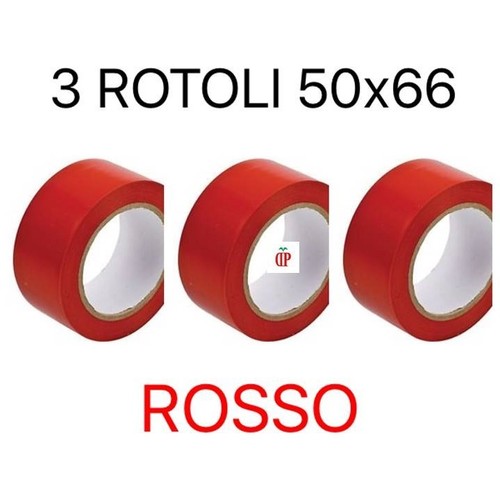 Nastro adesivo rosso 66 3 - adesivo,