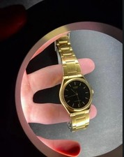 Orologio Casio Oro E Nero