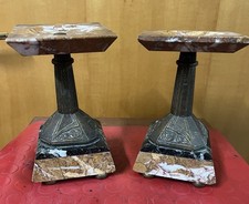 Coppia di basi per sculture