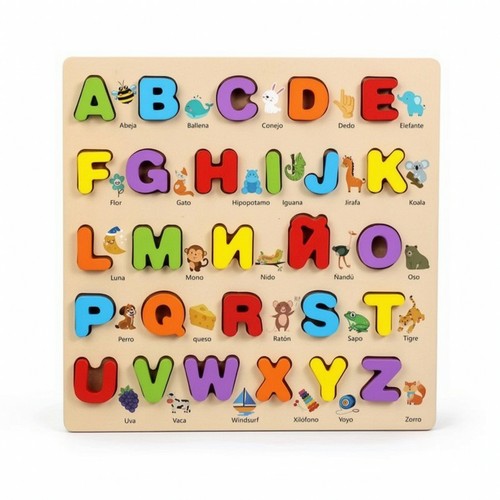 Puzzle forme legno - forme, in