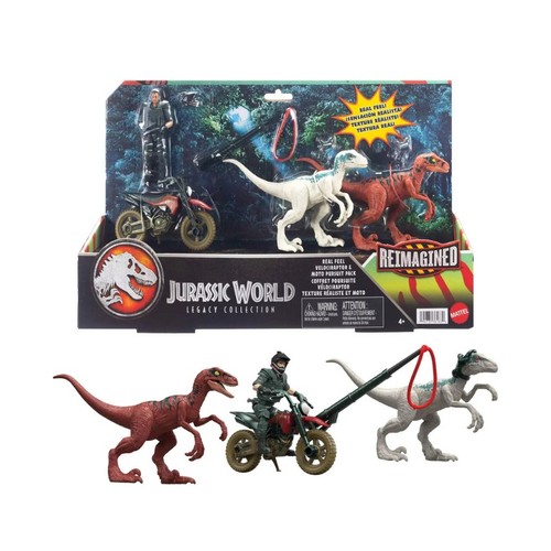 Jurassic world reimagined moto - reimagined,