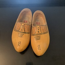 Paio Vintage Legno Zoccoli