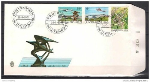 Lussemburgo 1981 aviazione - lussemburgo,