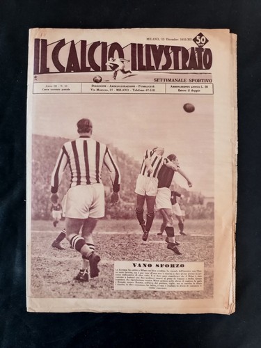 Rivista calcio illustrato - il,