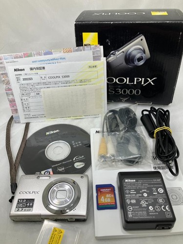 Nikon coolpix s3000 silver - nikon,
