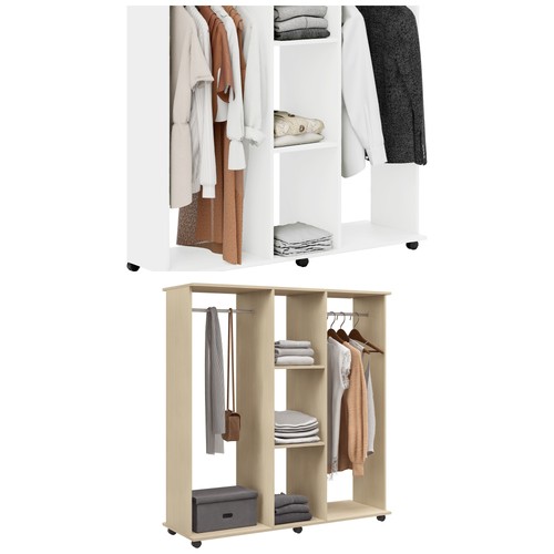 Homcom armadio guardaroba - homcom,