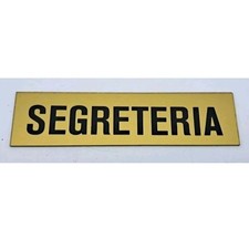 CARTELLO TARGHETTA