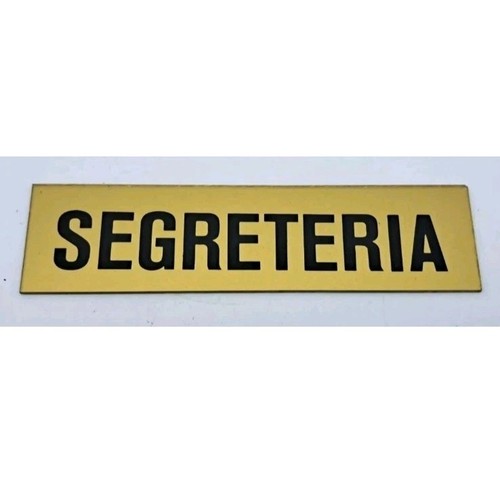 Cartello targhetta - cartello,