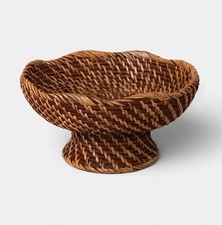 Portafrutta Target Rattan Noce
