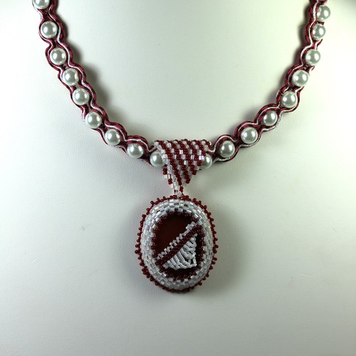 Collana soutache con - collana,