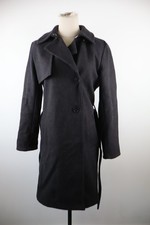 GAP CAPPOTTO GIACCA DONNA TG L WOMAN COAT VINTAGE CASUAL LANA CINTURA