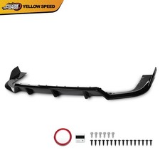 Glossy Black Rear Bumper Lip