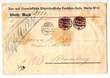 Dr-Pfennigzeit 50 Come Mef Su Titolo Ritterschaftliche Darlehenskasse (CA8717