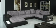 Divano design in pelle divano