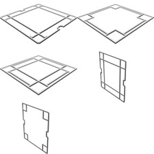 Digital Back Adapter for Hasselblad 500 & Mamiya RB67 56x36 CCD Aptus II-56 1mm