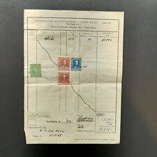 GRADO GORIZIA COOP MOTOPESCHERECCI 3 FATTURE 1968 PER OSTRICHE #LOT