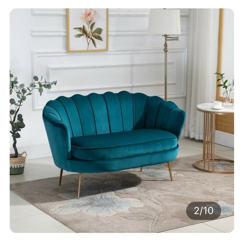Divano conchiglia stile - conchiglia,