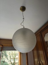 lampadario a sospensione in vetro Vintage Anni 70