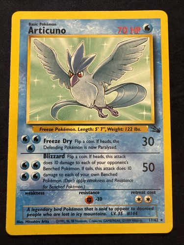 Articuno fossil lp - articuno,