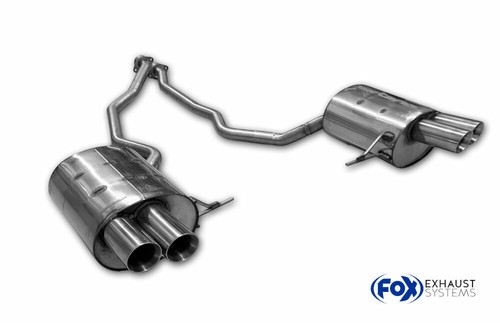 Scarico sportivo duplex - , fox