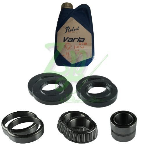 Kit cuscinetti paraoli olio - cuscinetti, e