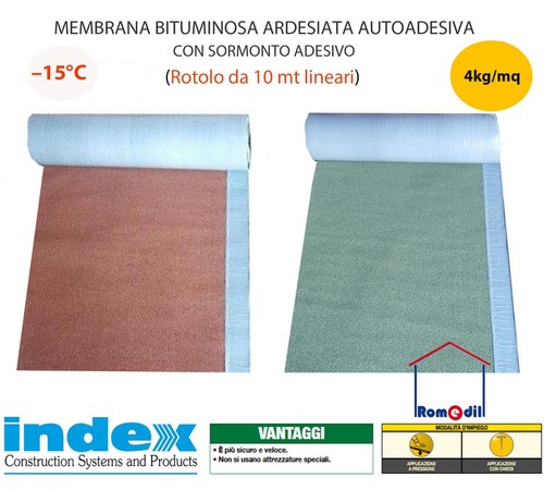 Guaina bituminosa ardesiata