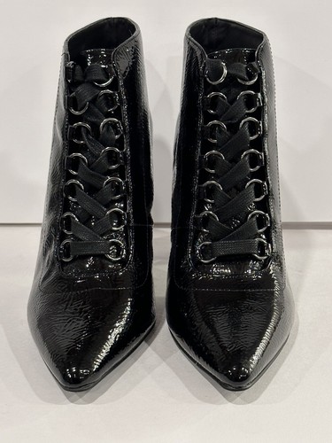 Stivaletti zara stringati neri - zara,