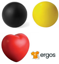 Pallina anti-stress in Gomma 7 cm Terapia Esercizi Mano Presa Forza Massaggio