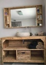 Mobile bagno in  legno