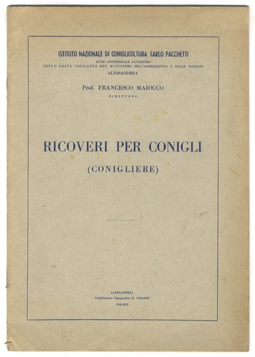 Ricoveri per conigli