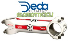 DEDA ATTACCO MANUBRIO TRENTACINQUE BIANCO 100 mm (35 mm)