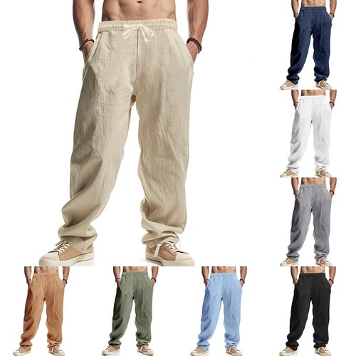 Pantalon polyester homme