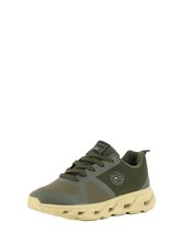 Sneakers stringate uomo verde