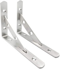 2 Pcs Supporto per Mensole
