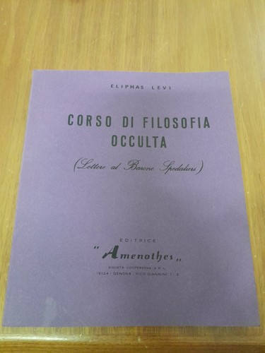 Corso filosofia occulta - di,