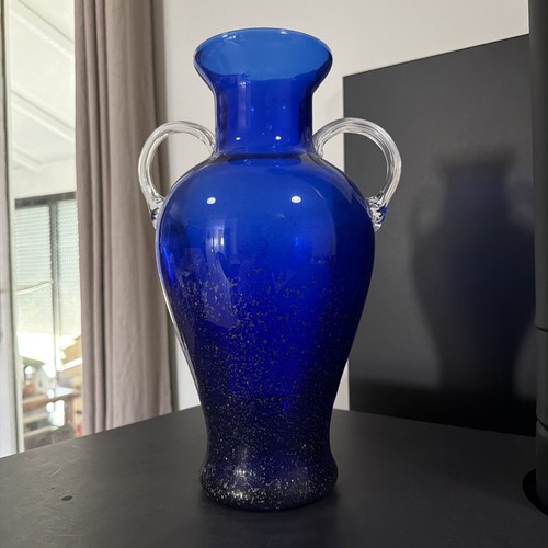 Murano vase barovier bleu - barovier,