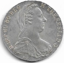 AUSTRIA TALLERO 1780  MARIA
