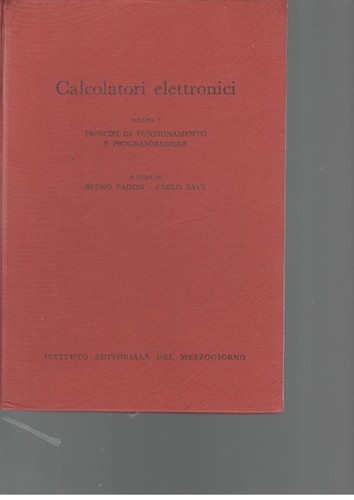 Calcolatori elettronici