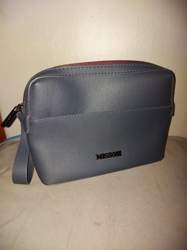 Borsa pochette missoni blu - pochette,