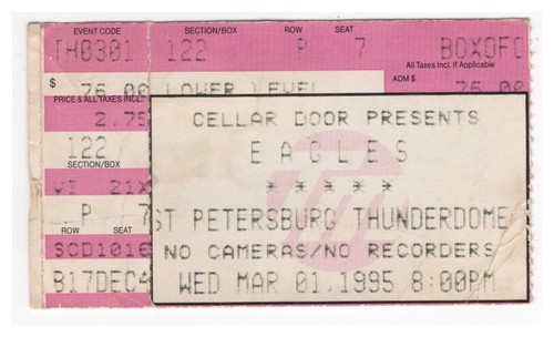 The eagles 95 - the, 3/1/95