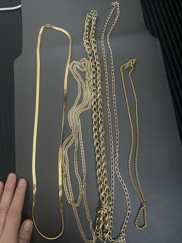 Lotto collana uomo catena oro - lotto,