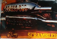Poster Honda CL350 Scrambler