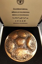 FAO. 1985 medaglia calendario