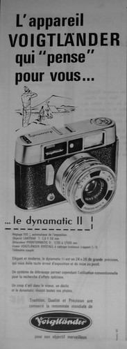 Publicité voigtländer - publicitÉ,