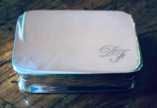 portapillole argento 800 , peso 31 grammi