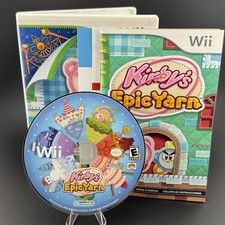 Kirby's Epic Yarn Nintendo Wii