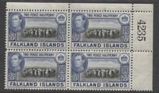 ISOLE FALKLAND - 1938 KGVI